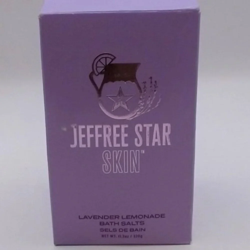 Jeffree Star Skin - Lavender Lemonade Bath Salts, 11.3 Oz, BRAND NEW IN BOX‎